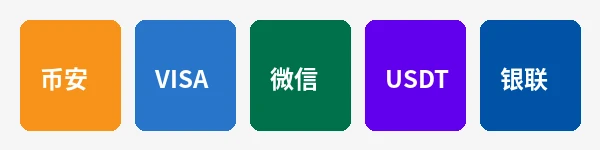 j9会支持的支付方式图标